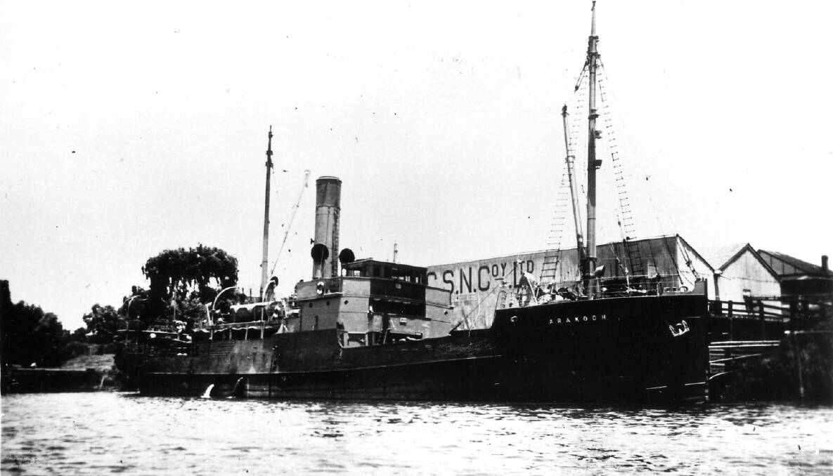 SS Arakoon at NCSN Wharves Kempsey.