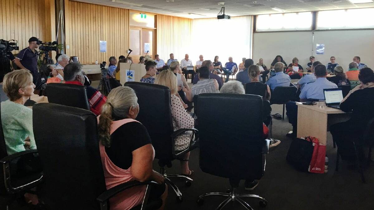 SAFETY MATTERS: More than 50 people attended the Police and Community Consultative Committee meeting last week where Mid-North Coast Police launched the "Not our Way - Deadly enough without Drugs" harm minimisation campaign.