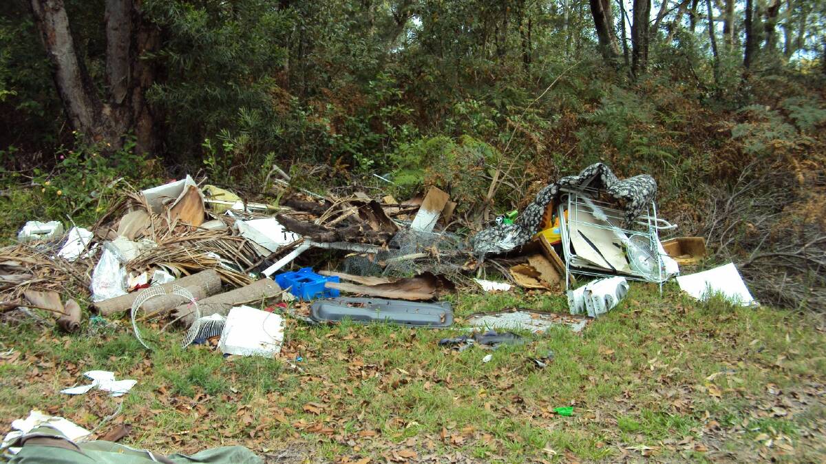DON'T RISK IT: Illegal dumping can attract large on-the-spot fines and even imprisonment. Photo: supplied