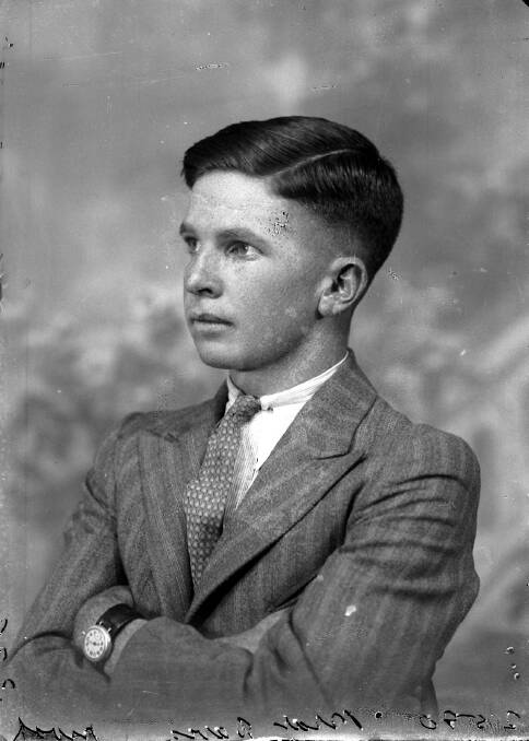 Stanley Brabazon Davis as a young man. Photo courtesy of Kempsey Museum 