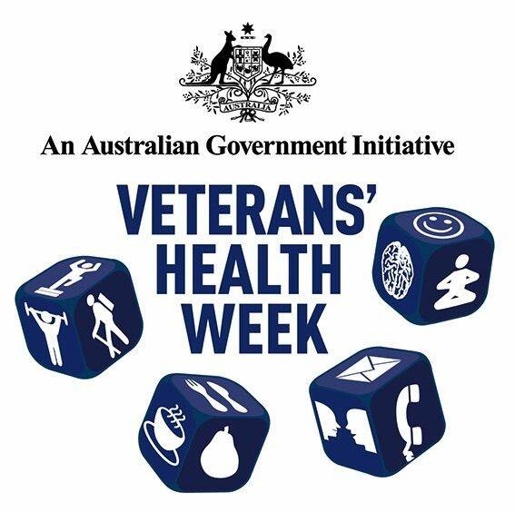 Official Emblem Veterans Health Week 2018.