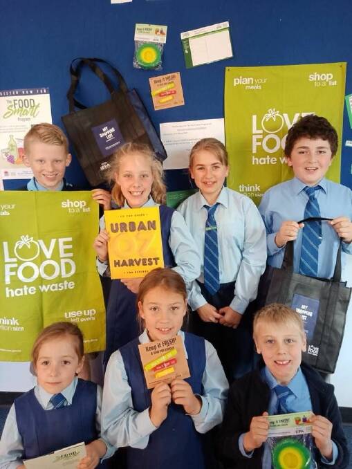 WASTE WISE: St Joseph’s Primary School students are high achievers when it comes to waste minimisation.