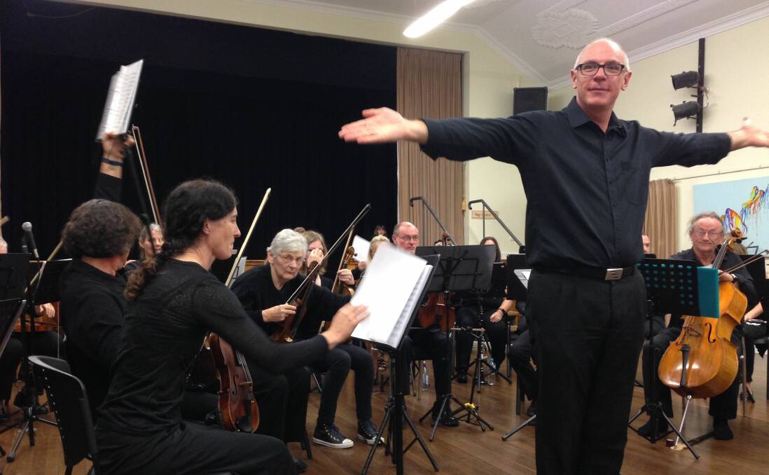 Tim Egan Conductor of Coffs Harbour City Orchestra will bring his musicians to Nambucca Community and Arts Centre on June 24.