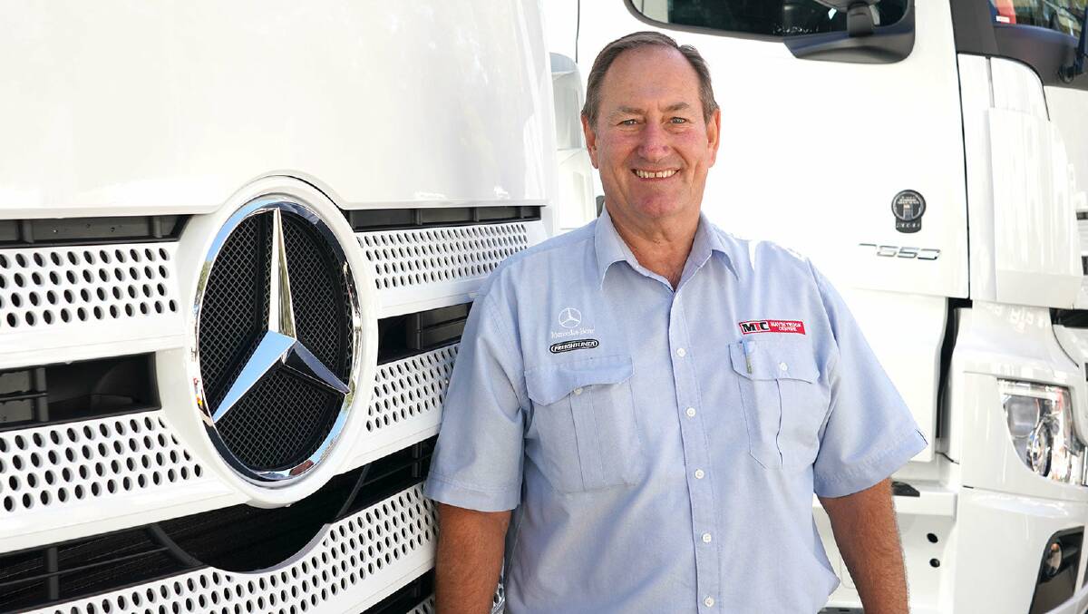 Steve Pinkstone. Photo: Mavin Truck Centre 