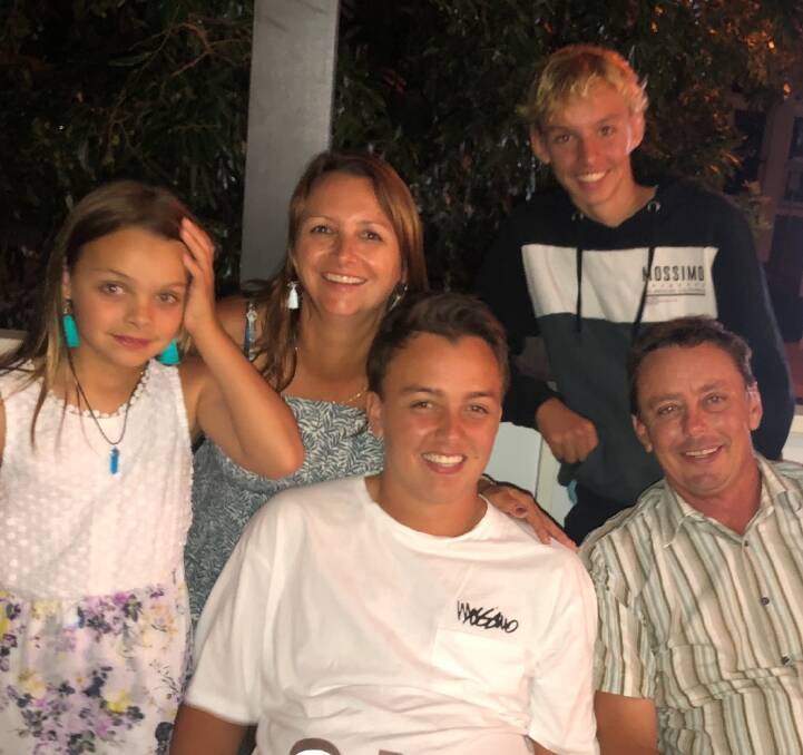 The Cook family. Photo: File 