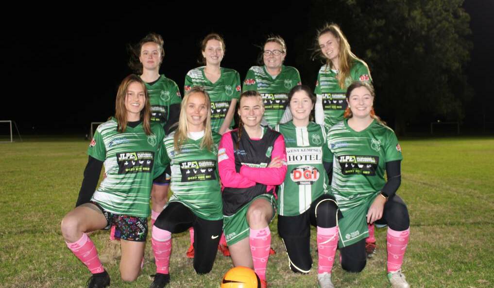 Members of the Kempsey Saints ladies side from 2020. Photo: File 