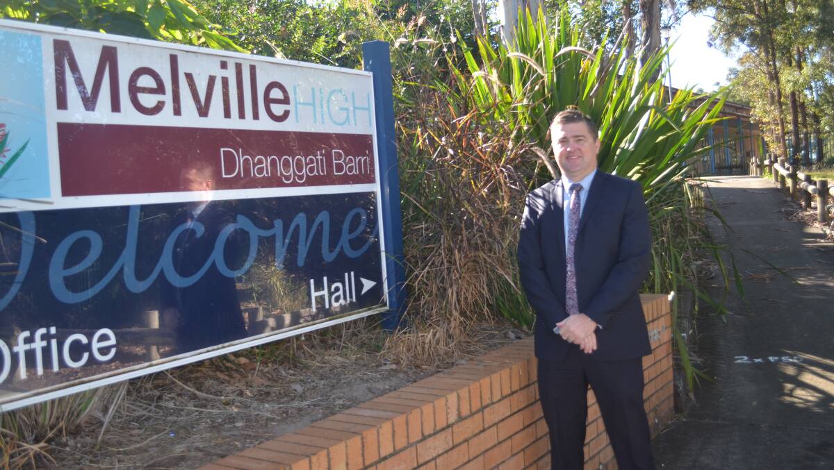 Andrew Ryder, Executive Principal of Melville High School. Photo: Lachlan Harper 