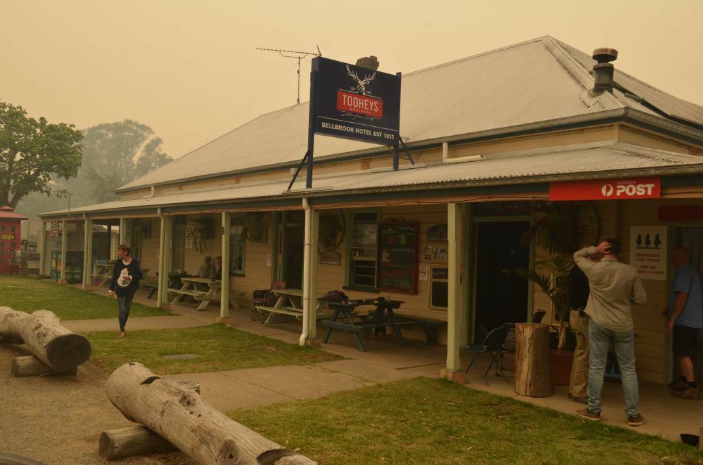 Locals evacuated the area in 2019 due to bush-fires. Photo: File 