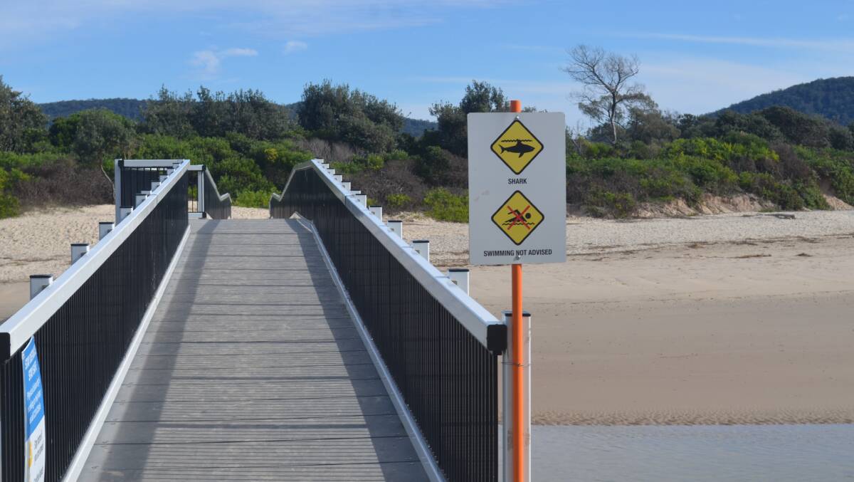 Main Beach, Crescent Head, is currently closed. Photo: Lachlan Harper 