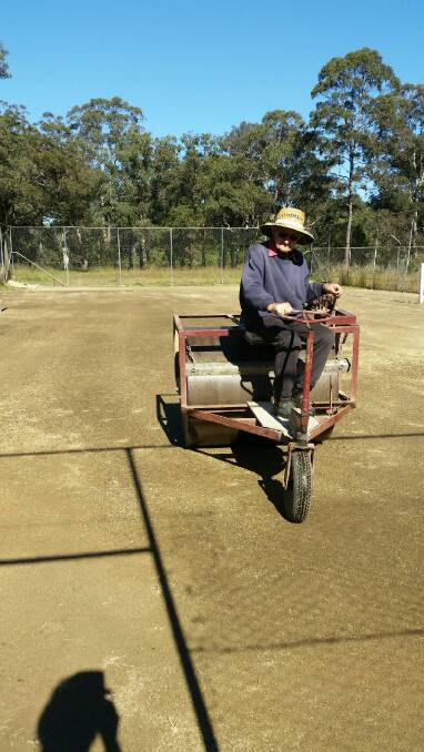 Groundkeeper Max Waters. 