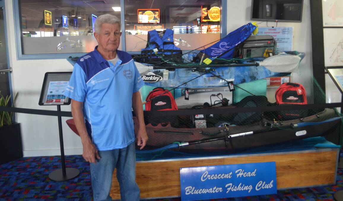 Terry Hudson of the Crescent Head Bluewater Fishing Club. Photo: Lachlan Harper 