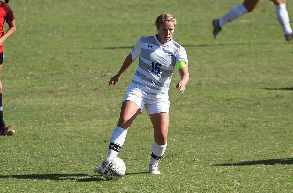 Chloe Rootes playing for TWU. Photo: File 