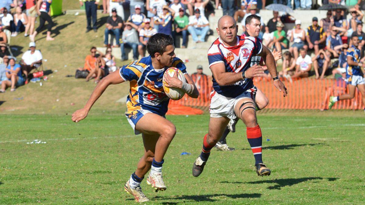 Ant Cowan playing for the Mustangs back in 2012. Photo: File 