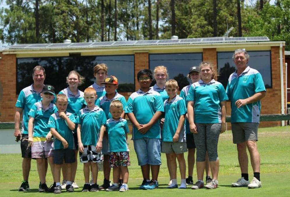Frederickton junior golfers from previous years. Photo: Supplied