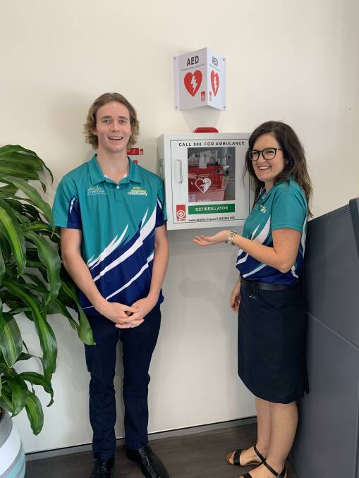 Griffin Ryan and Alana Harvey from Central Kempsey. Photo: Supplied