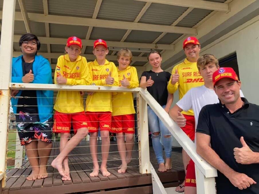 Surf Rescue Certificate and Bronze Medallion candidates. Photo: Supplied