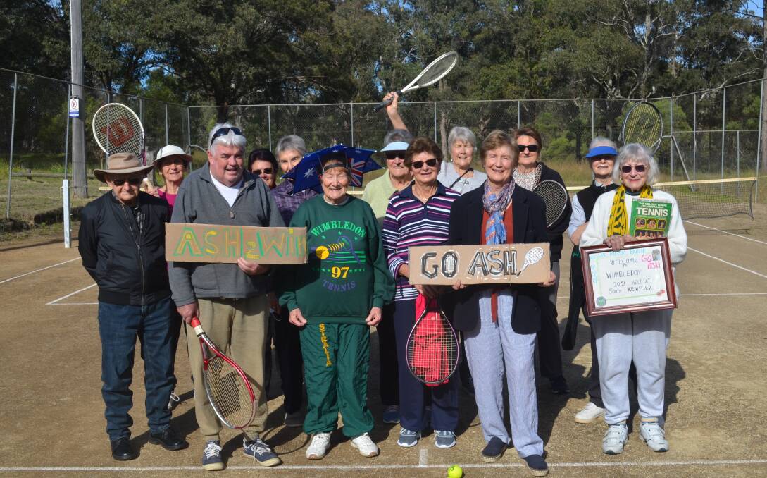 Members of the South Kempsey Tennis Club. Photo: Lachlan Harper