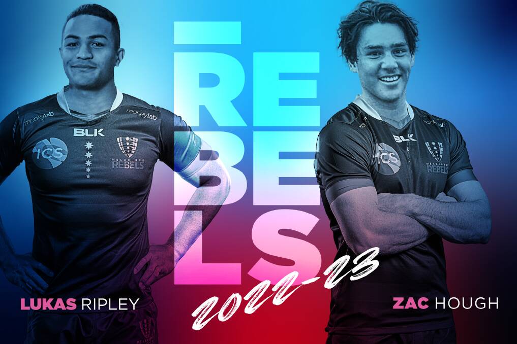 New signings for the Melbourne Rebels. Photo: Supplied by Melbourne Rebels