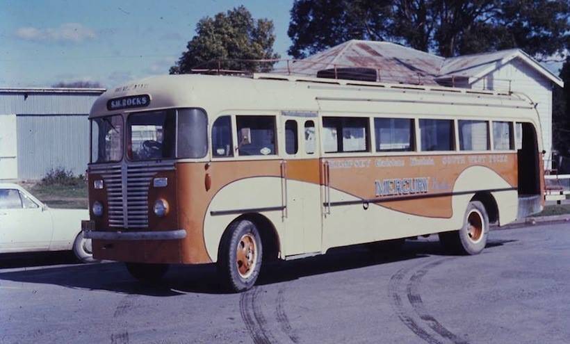 Hilton left an indelible mark on the Macleay and his orange and cream buses, though long out of service now, will be remembered for their contribution to the growth and expansion of the Macleay Valley. Photos provided by Hilton's daughter Pauline.