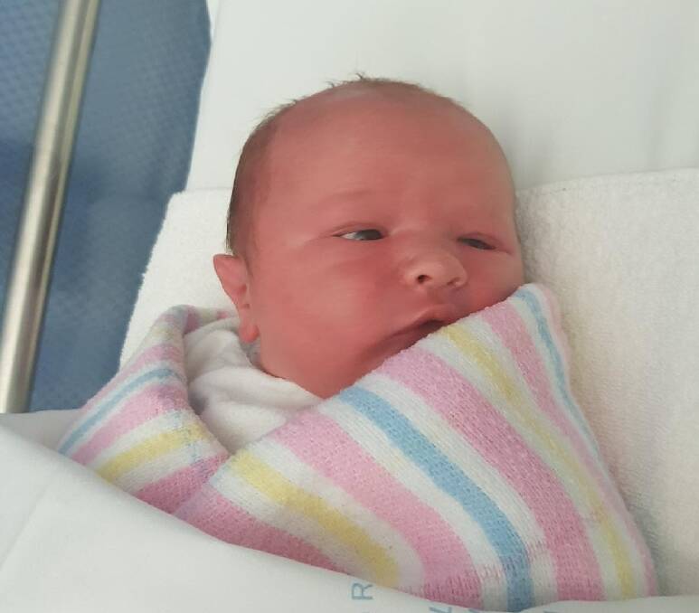New Year, new baby: newborn baby Jack is one of the first babies to be welcomed into the Kempsey Shire in 2018. Photo: parents Gavin Saul & Tina Hughes