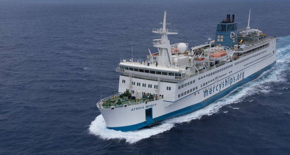 The Africa Mercy. Photo: Mercy Ships.