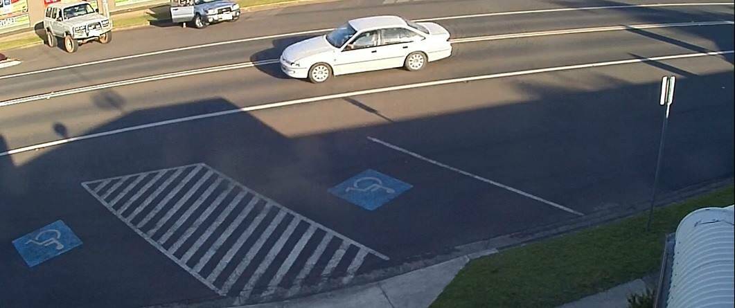 Investigators have released images of a car they believe may have been used as part of the armed robbery and suspect that the vehicle is from the Kempsey area.