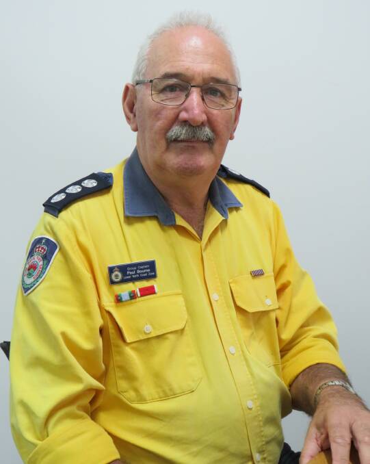 NSW RFS Lower North Coast group officer Paul Bourne.
