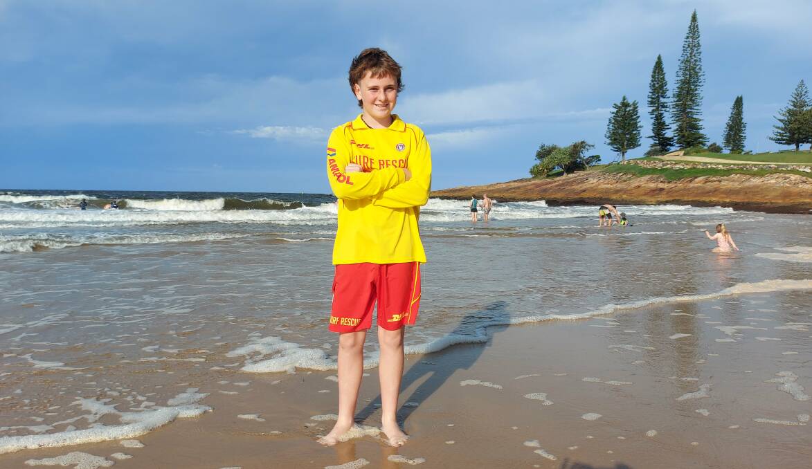 One of the regions future life savers is 14 year old South West Rocks resident, Ollie Byrne.