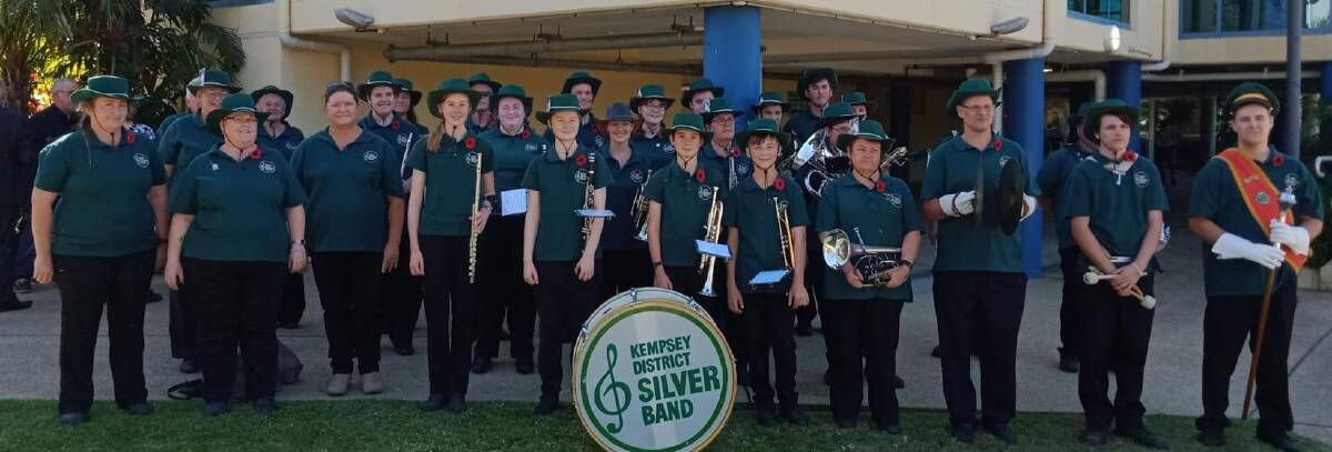 The Kempsey District Silver Band. Photo: Kempsey District Silver Band Facebook
