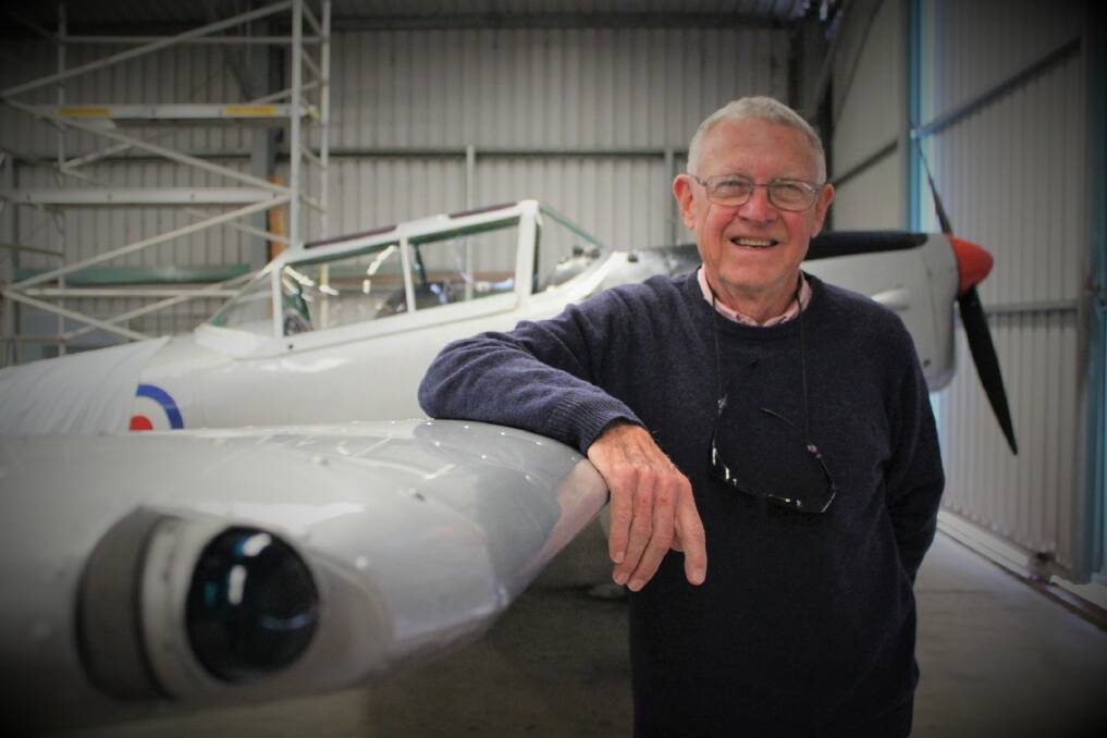 Dr David Rolla Cooke, the flying doctor is the recipient of an OAM. Photo: Tracey Fairhurst.