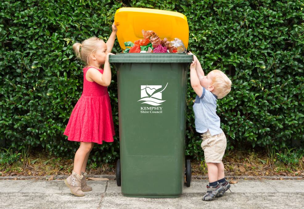 Put all three bins out on your usual bin night between December 20 and 27.