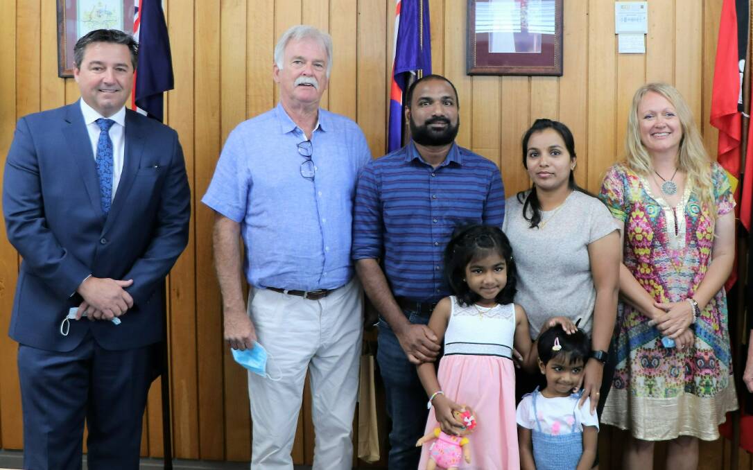 Some of the new Australian citizens greeted at the final meeting of this Council
