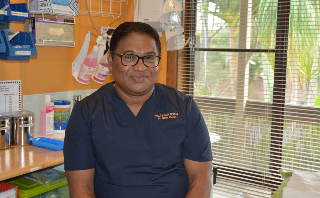 Dr Binay Kumar joins Valla Beach Health Centre