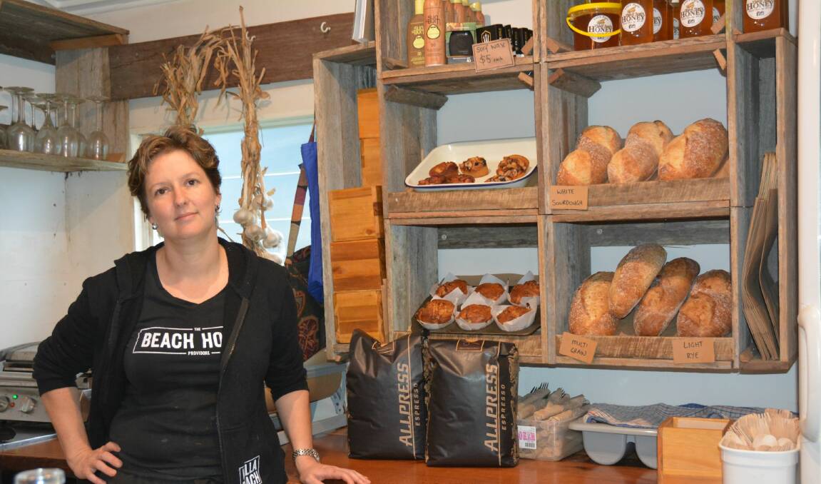 GETTING CREATIVE: Valla Beach House is doing food box deliveries - and still baking bread daily