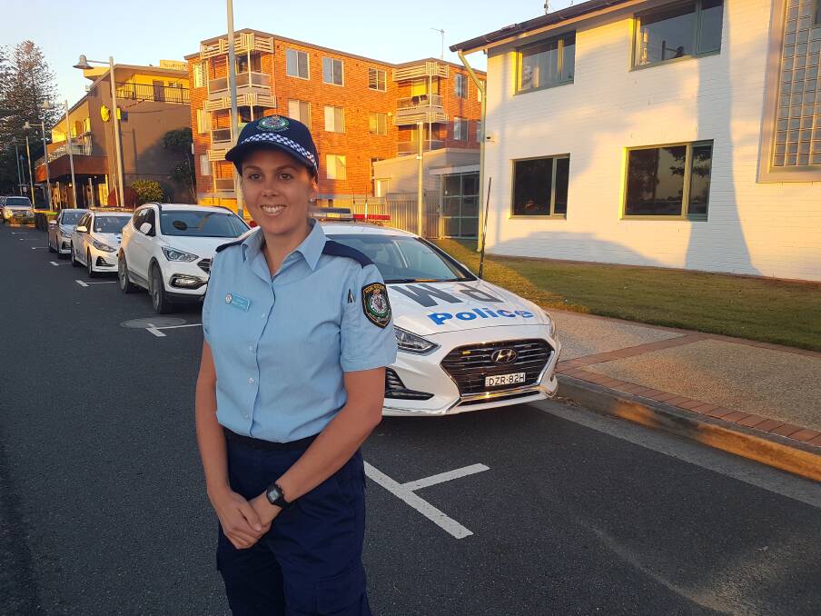 Fresh from academy: Probationary Constable Amanda Campbell