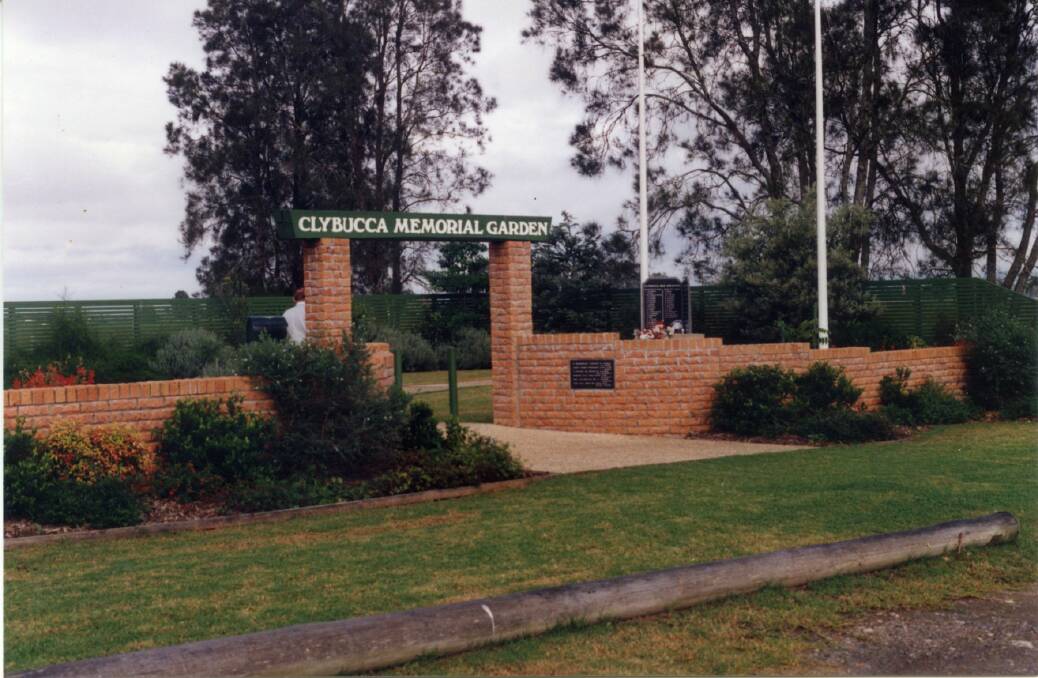 The Clybucca Memorial Garden. Photo: The Macleay River Historical Society 