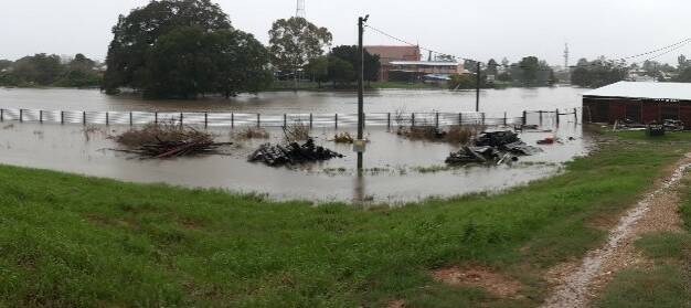 The Kempsey Showground is providing refuge for locals evacuated from their homes. Photo: Supplied