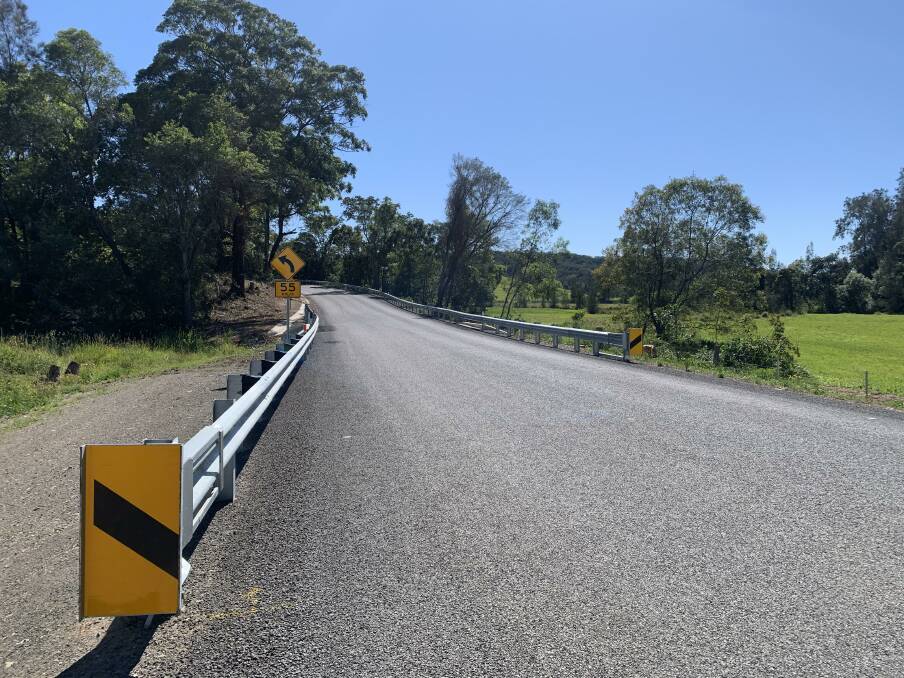 A major upgrade of Stuarts Point Road has been completed