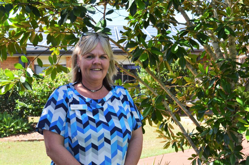 Sidonie Davies has been working at Bupa Aged Care since 1995. Photo: Ruby Pascoe
