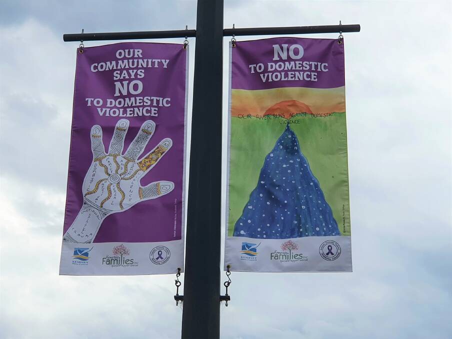 The banners have been installed by council. Photo: Kempsey Shire Council