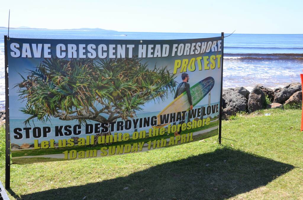 Community members call on council to reconsider design plans for Crescent Head foreshore