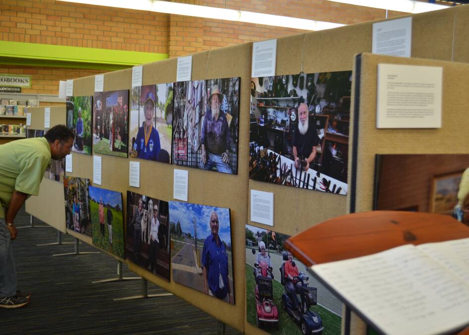 The Art of Ageing exhibition at Kempsey Shire Library