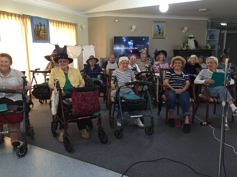 Residents of Cedar Place Aged Care Facility. Photo: Ruby Pascoe