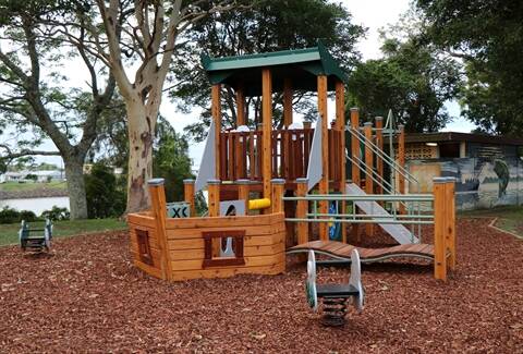 A new inclusive and accessible play space for Hat Head. Photo: Supplied