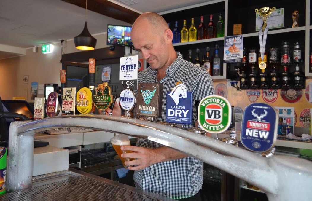 Owner of West Kempsey Hotel Tim Smith. Photo: Ruby Pascoe