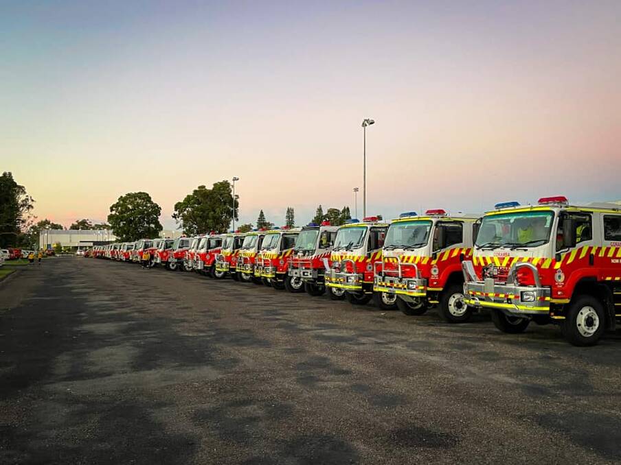 Help has arrived across the region. Photo: NSW RFS