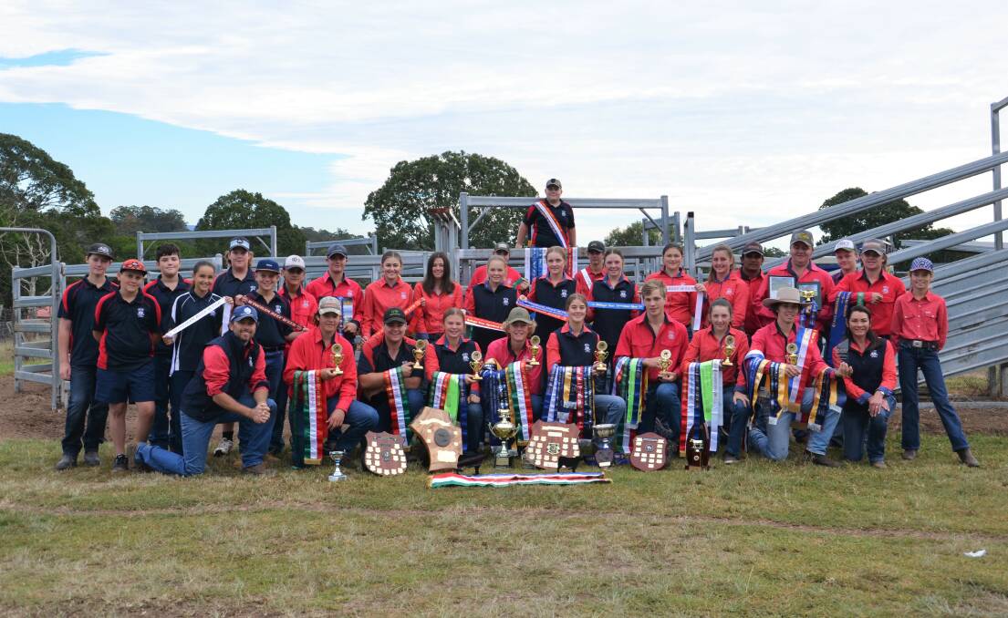 Kempsey High School agriculture team. Photo: Ruby Pascoe