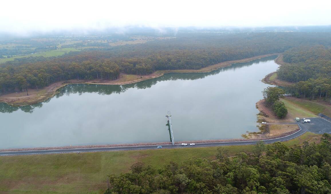 Kempsey Shire Council is sourcing its water from the Steuart McIntyre Dam as river levels continue to drop. Photo: Supplied