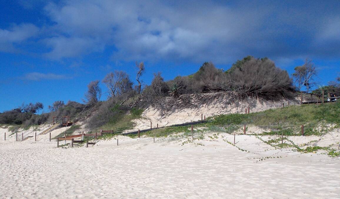 New walkways, viewing platforms and fencing have improved access to Grassy Head Beach. Photo: Supplied