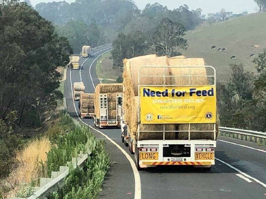 Need for Feed Disaster Relief are planning another hay run to the Mid North Coast later this month. Photo: Need for Feed